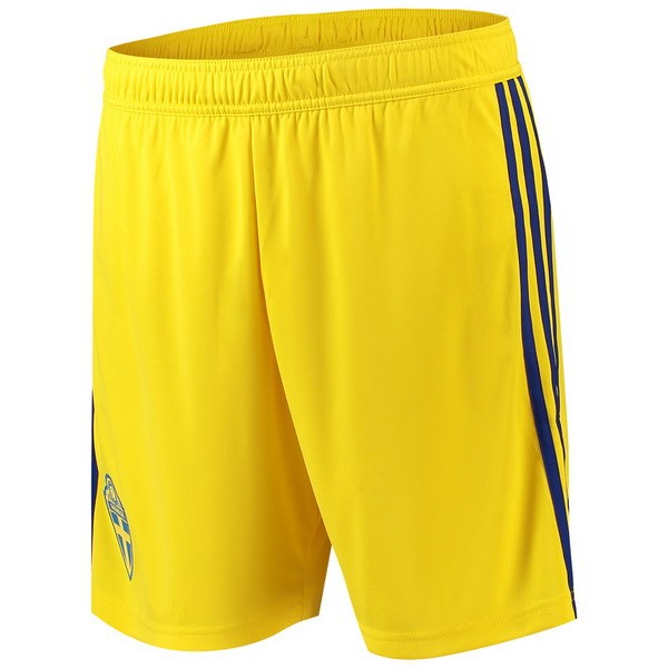 Pantalones Suecia 2ª 2018 Amarillo